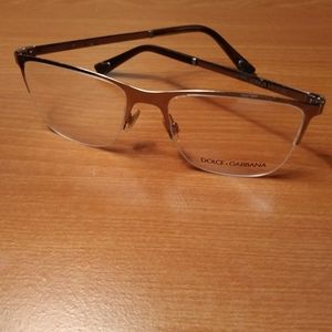 Dolce and  Gabbana frames (clear lense)